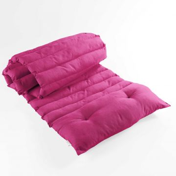 Perna decorativa pentru sezlong, Pacifique Fucsia, 60 x 180 cm