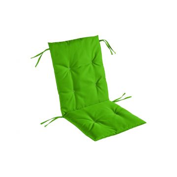 Perna scaun cu spatar Alcam, Midsummer, 105x48x3 cm, material impermeabil, Verde