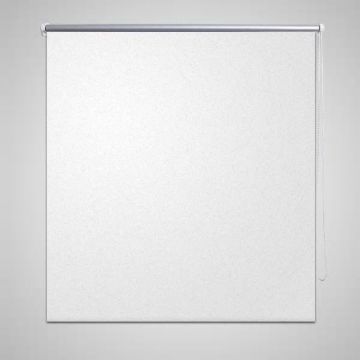 Jaluzea opacă rulabilă, 160 x 175 cm, alb