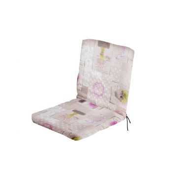 Perna scaun cu spatar, Alcam, Choco Lavanda, 90x44x3 cm