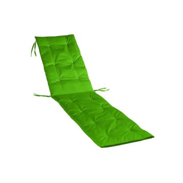 Perna sezlong Alcam, Midsummer, 195x50x3 cm, material impermeabil, Verde