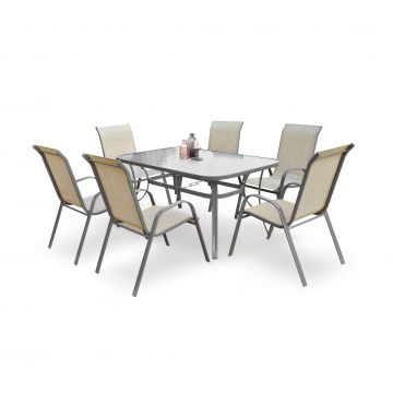 SET MASA + SCAUNE GRADINA  1