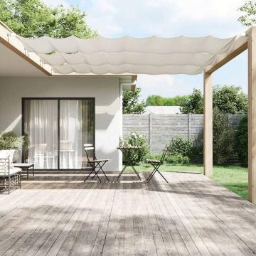 vidaXL Copertină verticală, alb, 100x600 cm, țesătură Oxford