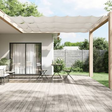 vidaXL Copertină verticală, alb, 100x800 cm, țesătură Oxford