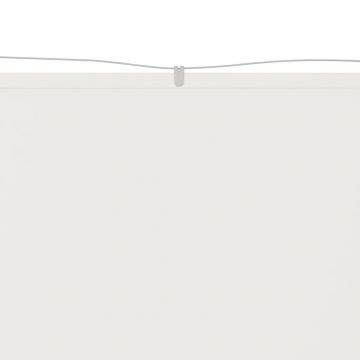 vidaXL Copertină verticală, alb, 140x800 cm, țesătură Oxford