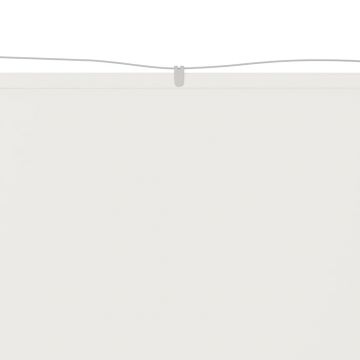 vidaXL Copertină verticală, alb, 140x800 cm, țesătură Oxford