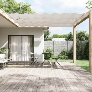 vidaXL Copertină verticală, alb, 60x800 cm, țesătură Oxford