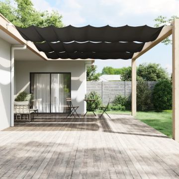 vidaXL Copertină verticală, antracit, 200x420 cm, țesătură Oxford