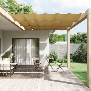 vidaXL Copertină verticală, bej, 140x270 cm, țesătură Oxford