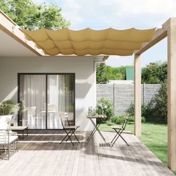 vidaXL Copertină verticală, bej, 60x270 cm, țesătură Oxford
