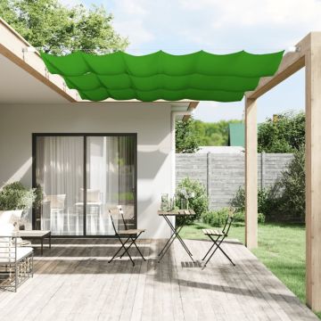 vidaXL Copertină verticală, verde deschis, 100x270 cm, țesătură Oxford