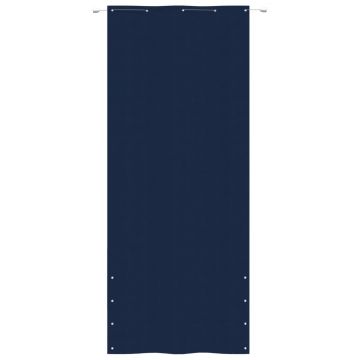 vidaXL Paravan de balcon, albastru, 100 x 240 cm, țesătură oxford