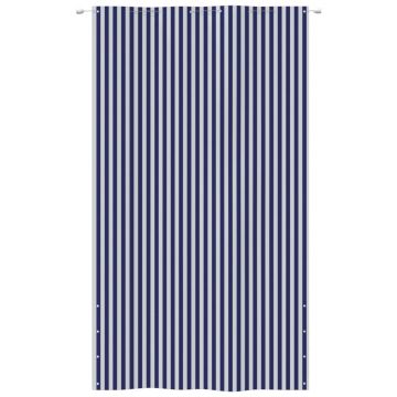 vidaXL Paravan de balcon,albastru și alb,160 x 240 cm, țesătură oxford