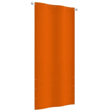 vidaXL Paravan de balcon, portocaliu, 100 x 240 cm, țesătură oxford