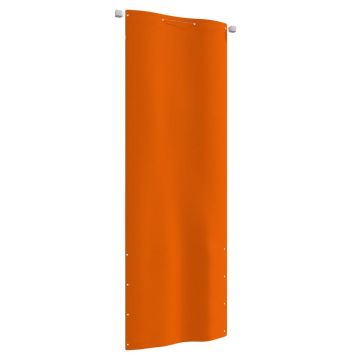 vidaXL Paravan de balcon, portocaliu, 80 x 240 cm, țesătură oxford vidaXL Paravan de balcon, portocaliu, 80 x 240 cm, țesătură oxford