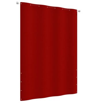 vidaXL Paravan de balcon, roșu, 160 x 240 cm, țesătură oxford