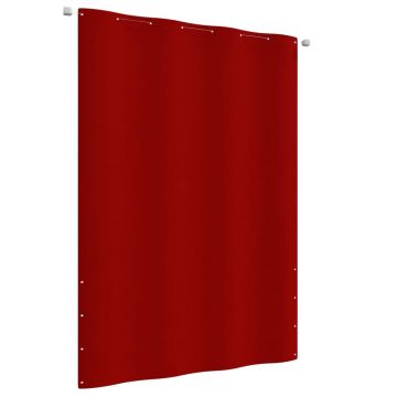 vidaXL Paravan de balcon, roșu, 160 x 240 cm, țesătură oxford