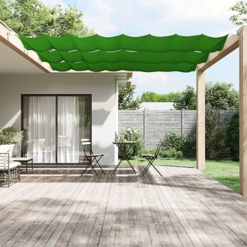 vidaXL Copertină verticală, verde deschis, 60x800 cm, țesătură Oxford