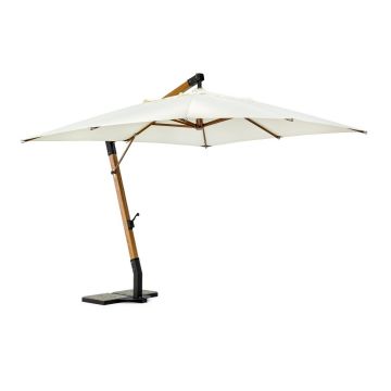 Umbrela de soare suspendata, Capua Small Ivoir, L300xl300xH320 cm