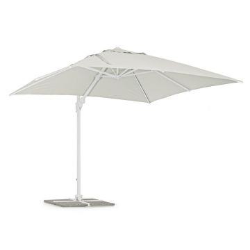 Umbrela de soare suspendata, Eden C Gri Deschis, L300xl300xH265 cm