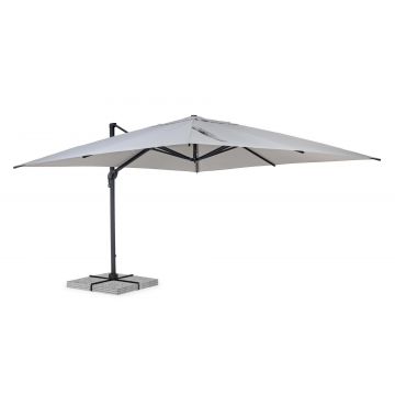 Umbrela de soare suspendata, Ines A Gri Deschis, L400xl400xH278 cm