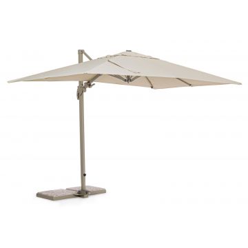 Umbrela de soare suspendata, Saragozza B Bej, L300xl200xH260 cm