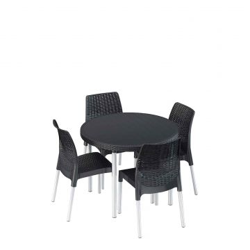 Set mobilier gradina Keter Jersey gri