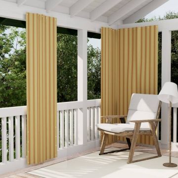 vidaXL Paravan de balcon galben&portocaliu 100x240 cm țesătură oxford