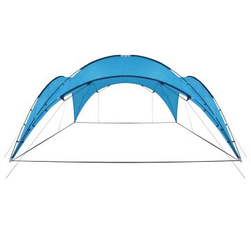 vidaXL Cort de petrecere cu arcadă, albastru deschis, 450x450x265 cm