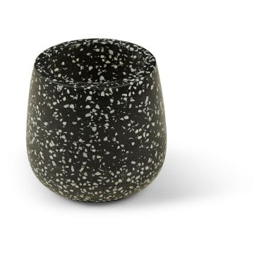 Ghiveci gri închis ø 15 cm Terrazzo- Bonami Selection Ghiveci gri închis ø 15 cm Terrazzo- Bonami Selection