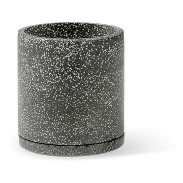 Ghiveci gri închis ø 34 cm Terrazzo - Bonami Selection