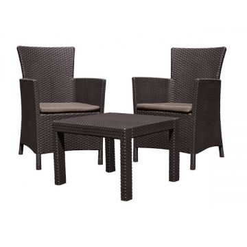 Set mobilier de balcon, Rosario Balcony, maro