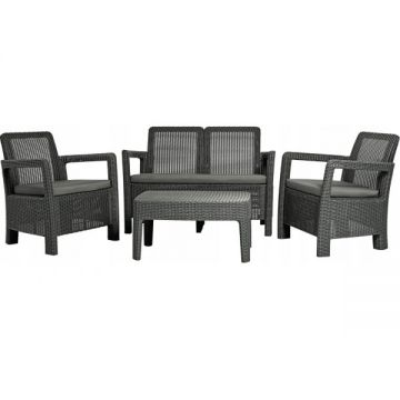 Set mobilier de gradina Tarifa Lounge Keter,Grafit