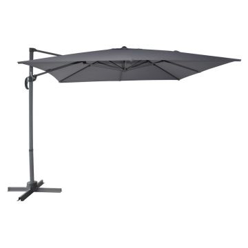 Umbrelă de soare gri 270x270 cm Cantielver - Rojaplast