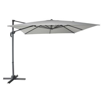 Umbrelă de soare gri 270x270 cm Cantielver - Rojaplast