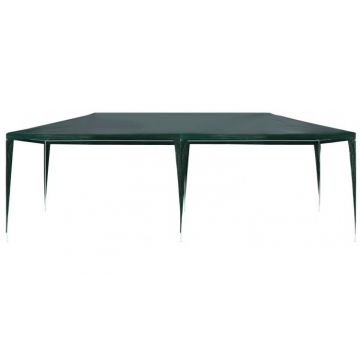 Cort de petrecere, verde, 3 x 6 m, PE