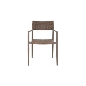 Scaun gradina superpozabil Soria 59.5x55x85.5cm maro-auriu Scaun gradina superpozabil Soria 59.5x55x85.5cm maro-auriu