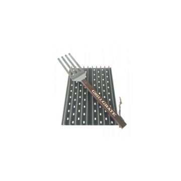 Set 2 grile pentru gratar de 41,5 x 13 cm si spatula GrillGrate WGG16.25K