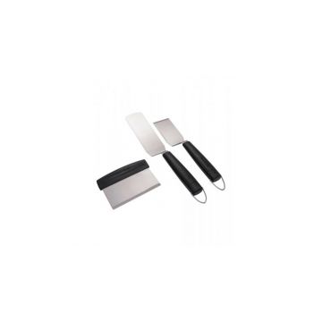 Set 3 spatule pentru gratar si plancha Char-Broil 140022