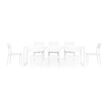 Set mobilier BELLUNO/GOLF terasa si gradina, masa si 8 scaune