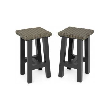 Set mobilier terasa/gradina TONIC, 2 taburete bar