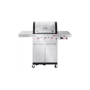 Gratar pe gaz din inox Char-Broil Professional Pro S 3, grile din fonta, sear burner, TRU-Infrared 140920