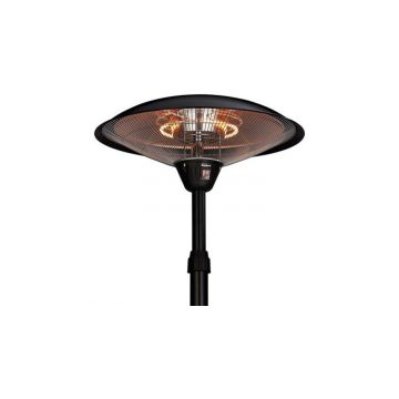 Incalzitor de terasa electric infrarosu 2 kW Enders Barcelona 4924 negru