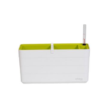 Jardinieră din plastic cu sistem de auto-irigare 39,5 cm Berberis – Plastia