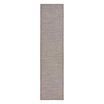 Covor de exterior bej tip traversă 230x60 cm Bellizi - Flair Rugs