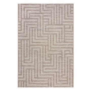 Covor de exterior gri/bej 290x200 cm Salerno - Flair Rugs