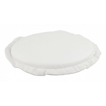 Perna pentru scaun de gradina Poly180 Round, Bizzotto, Ø42 cm, poliester impermeabil, natural