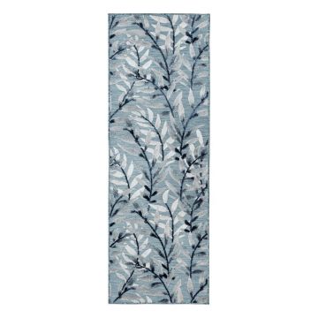 Covor de exterior albastru de tip traversă 230x80 cm Willow - Flair Rugs