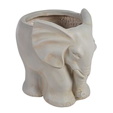 Ghiveci pentru exterior Elephant, Bizzotto, 39 x 30 x 35 cm, fibra de lut