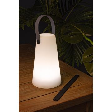 Lampa LED de exterior Cylindrical Party, Bizzotto, Ø12 x 20 cm, 7 culori, USB, cu telecomanda